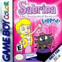Sabrina Animated Series Zapped - Loose - GameBoy Color  Fair Game Video Games