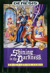 Shining in the Darkness - Loose - Sega Genesis  Fair Game Video Games