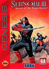 Shinobi III Return of the Ninja Master - In-Box - Sega Genesis  Fair Game Video Games