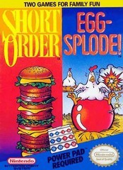 Short Order/Eggsplode - In-Box - NES  Fair Game Video Games
