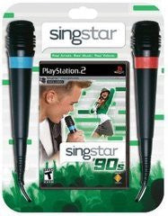 Singstar 90's with 2 mics - Complete - Playstation 2  Fair Game Video Games