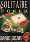 Solitaire Poker - Complete - Sega Game Gear  Fair Game Video Games