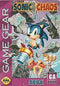 Sonic Chaos - In-Box - Sega Game Gear  Fair Game Video Games