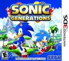 Sonic Generations - Complete - Nintendo 3DS  Fair Game Video Games