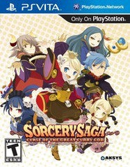 Sorcery Saga: The Curse of the Great Curry God - Complete - Playstation Vita  Fair Game Video Games