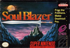 Soul Blazer - Loose - Super Nintendo  Fair Game Video Games