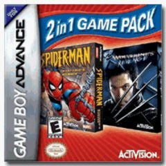 Spiderman Mysterio's Menace / X-2 Wolverines Revenge - In-Box - GameBoy Advance  Fair Game Video Games