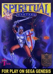 Spiritual Warfare [Cardboard Box] - Complete - Sega Genesis  Fair Game Video Games