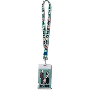 Spy X Family Lanyard - Forger Family Mint Diamonds