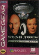 Star Trek Generations Beyond the Nexus - Complete - Sega Game Gear  Fair Game Video Games