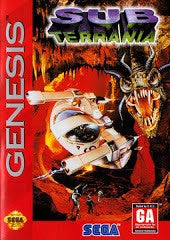 Sub Terrania - Loose - Sega Genesis  Fair Game Video Games