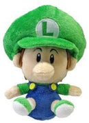 Super Mario All Star Collection Baby Luigi 5" Plush  Fair Game Video Games