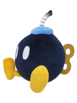 Super Mario All Star Collection Bob-omb Plush, 5"  Fair Game Video Games