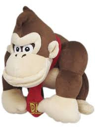 Super Mario All Star Collection Donkey Kong 10" Plush  Fair Game Video Games