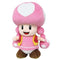 Super Mario All Star Collection Toadette Plush, 7.5"  Fair Game Video Games
