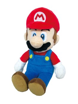 Super Mario All Stars Collection Mario 10" Plush  Fair Game Video Games