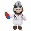 Super Mario - Dr. Mario World - Dr. Mario Plush, 9"  Fair Game Video Games
