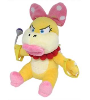 Super Mario Series Wendy Koopa Plush, 7"  Fair Game Video Games