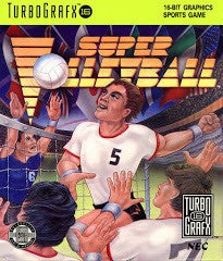 Super Volleyball - Loose - TurboGrafx-16  Fair Game Video Games