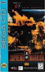 Supreme Warrior - Loose - Sega CD  Fair Game Video Games