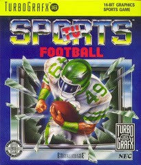 TV Sports Football - Loose - TurboGrafx-16  Fair Game Video Games