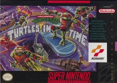 Teenage Mutant Ninja Turtles IV Turtles in Time [Not for Resale] - Loose - Super Nintendo  Fair Game Video Games