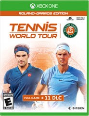 Tennis World Tour: Roland Garros Edition - Complete - Xbox One  Fair Game Video Games