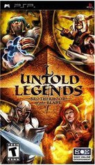 Untold Legends Brotherhood of the Blade - Loose - PSP  Fair Game Video Games