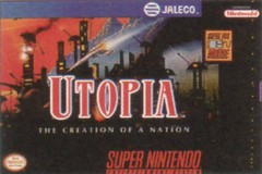 Utopia The Creation of a Nation - Loose - Super Nintendo  Fair Game Video Games