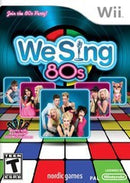 We Sing 80s - Complete - Wii  Fair Game Video Games