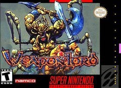 WeaponLord - In-Box - Super Nintendo  Fair Game Video Games
