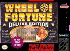 Wheel of Fortune Deluxe Edition - Complete - Super Nintendo  Fair Game Video Games