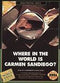 Where in the World is Carmen Sandiego - In-Box - Sega Genesis  Fair Game Video Games