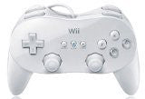 White Wii Classic Controller Pro - Loose - Wii  Fair Game Video Games