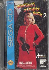 Who Shot Johnny Rock - Loose - Sega CD  Fair Game Video Games
