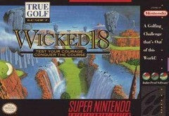 Wicked 18 - Complete - Super Nintendo  Fair Game Video Games