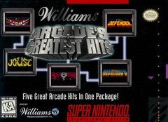 Williams Arcade's Greatest Hits - Complete - Super Nintendo  Fair Game Video Games