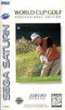 World Cup Golf Professional Edition - Complete - Sega Saturn  Fair Game Video Games