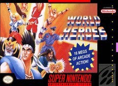 World Heroes - Complete - Super Nintendo  Fair Game Video Games