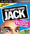 You Don't Know Jack - Loose - Playstation 3  Fair Game Video Games