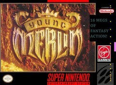 Young Merlin - In-Box - Super Nintendo  Fair Game Video Games