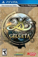 Ys: Memories of Celceta [Silver Anniversary Edition] - In-Box - Playstation Vita  Fair Game Video Games