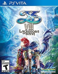 Ys VIII Lacrimosa of DANA [Limited Edition] - Complete - Playstation Vita  Fair Game Video Games