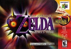 Zelda Majora's Mask [Not for Resale Gray] - Loose - Nintendo 64  Fair Game Video Games