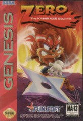 Zero the Kamikaze Squirrel - Complete - Sega Genesis  Fair Game Video Games