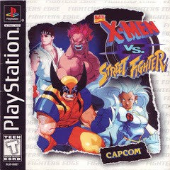 X-men vs Street Fighter - In-Box - Playstation