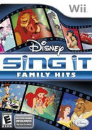 Disney Sing It: Family Hits - In-Box - Wii