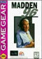 Madden 96 - Loose - Sega Game Gear