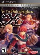 Ys: The Oath in Felghana Premium Edition - In-Box - PSP