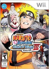 Naruto Shippuden: Clash of Ninja Revolution 3 - Complete - Wii